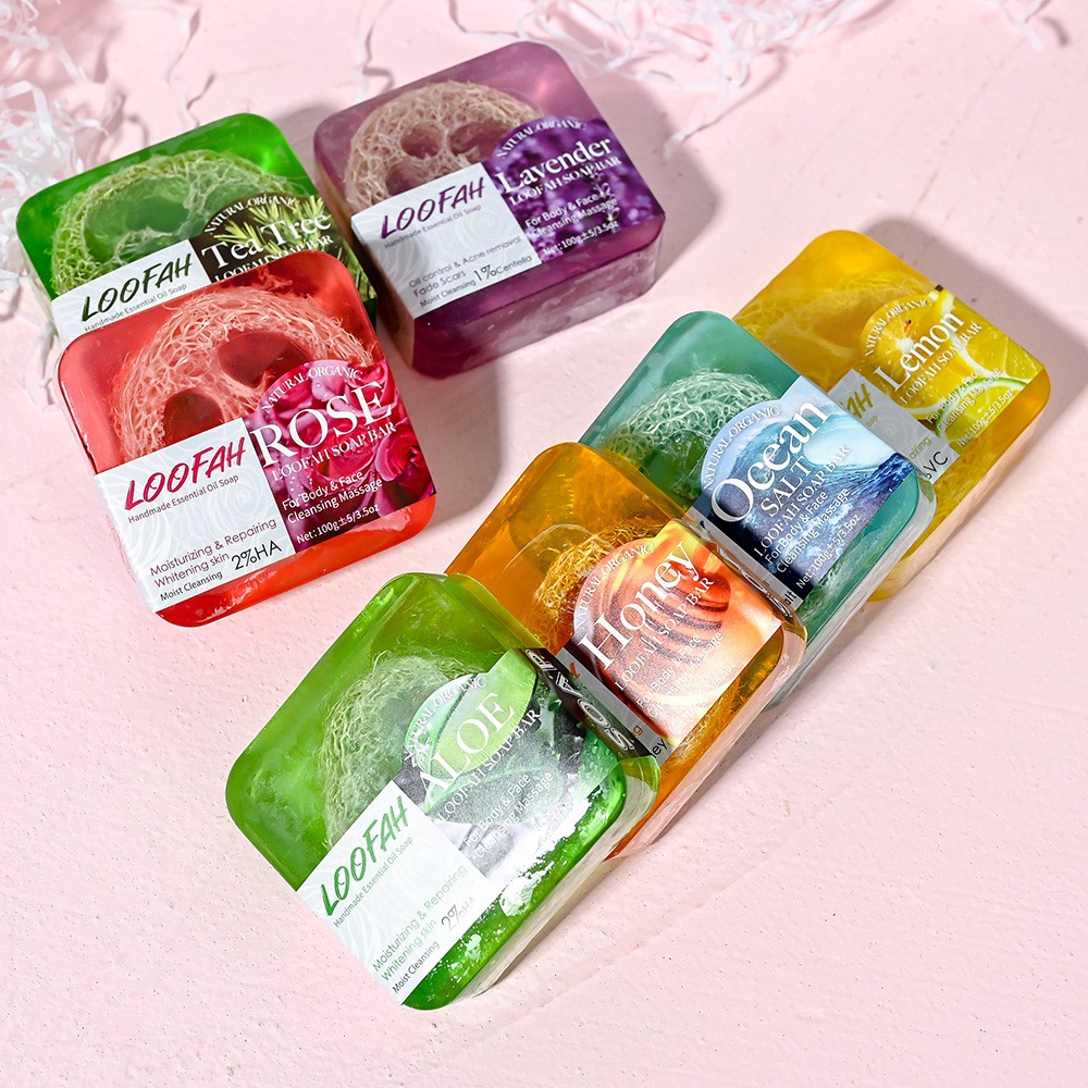 Kojic Acid Soap - El Yapımı Kojik Asit Sabunu Lifli