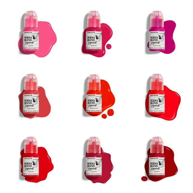 Skincare Queen - Perma Blend Pigmentleri Mürekkep Dövme Malzemeleri