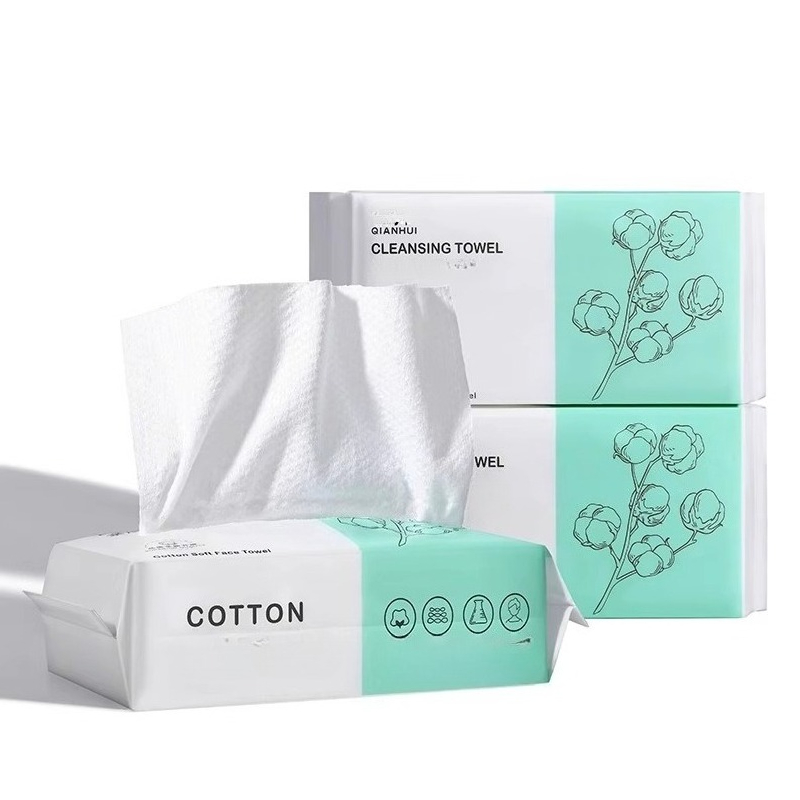 Skincare Gentle - Tek Kullanımlık Kalınlaştırılmış Saf Pamuklu Yüz