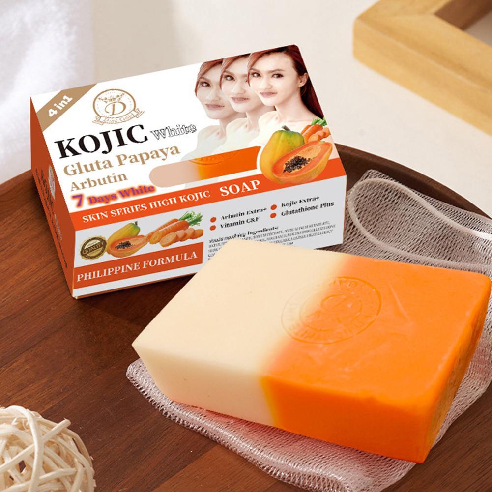Kojic Acid Soap - Papaya ve Zerdeçal El Yapımı Sabun