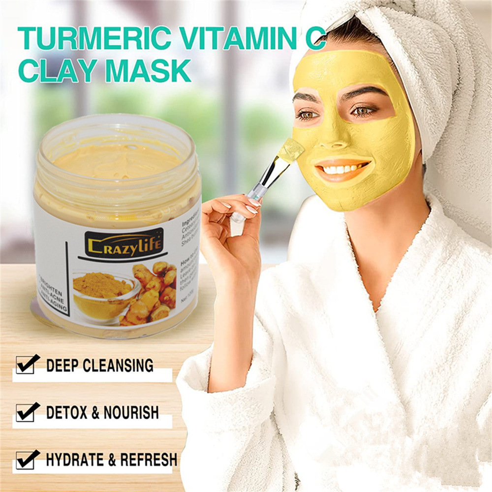 120g Zerdeçal Kil Maskesi Yüz  - Bentonite Clay Mask incelemesi ve fiyatı