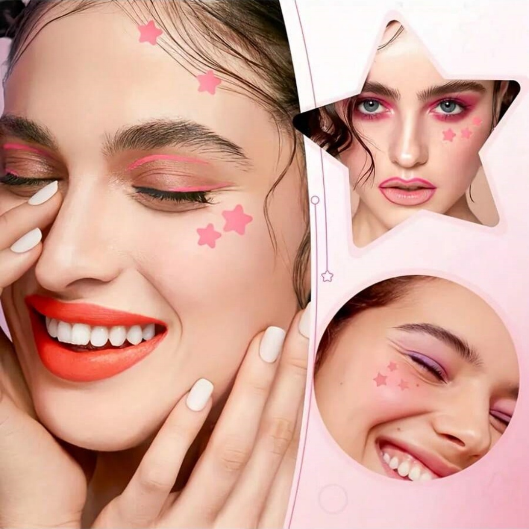 280 adet çok renkli yıldız siv - Skincare Gentle incelemesi ve fiyatı