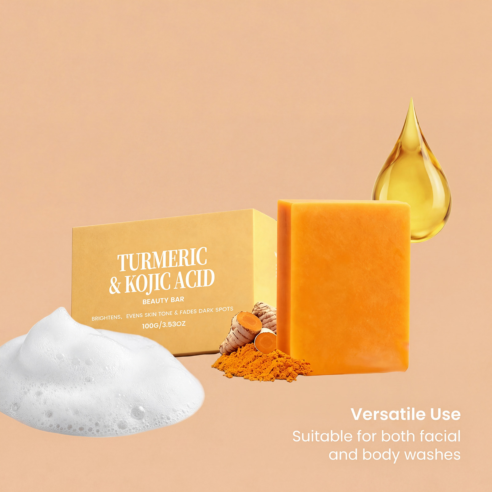 Zerdeçal Kojik Sabunu Peeling  - Kojic Acid Soap incelemesi ve fiyatı
