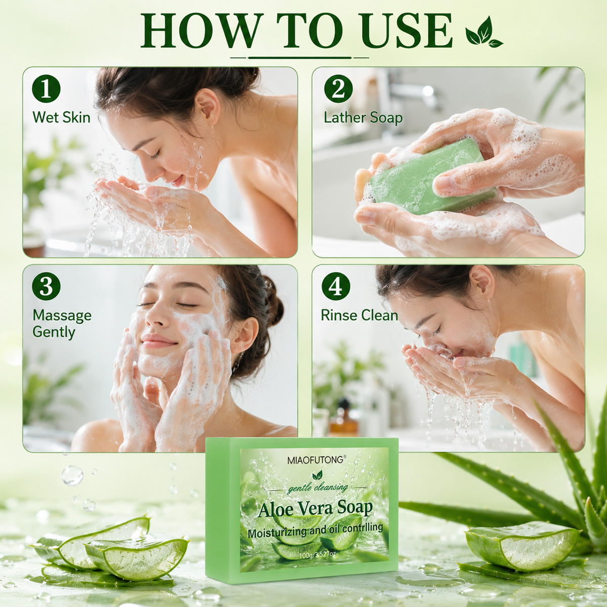 4'ü 1 Arada Aloe Vera El Yapım - Skincare Gentle incelemesi ve fiyatı