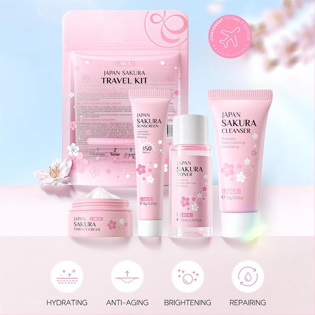 Sakura Cilt Bakım Seti yüz Tem - Skincare Gentle incelemesi ve fiyatı