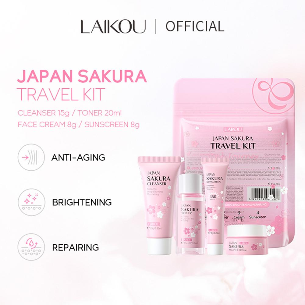 Sakura Cilt Bakım Seti yüz Tem - Skincare Gentle incelemesi ve fiyatı