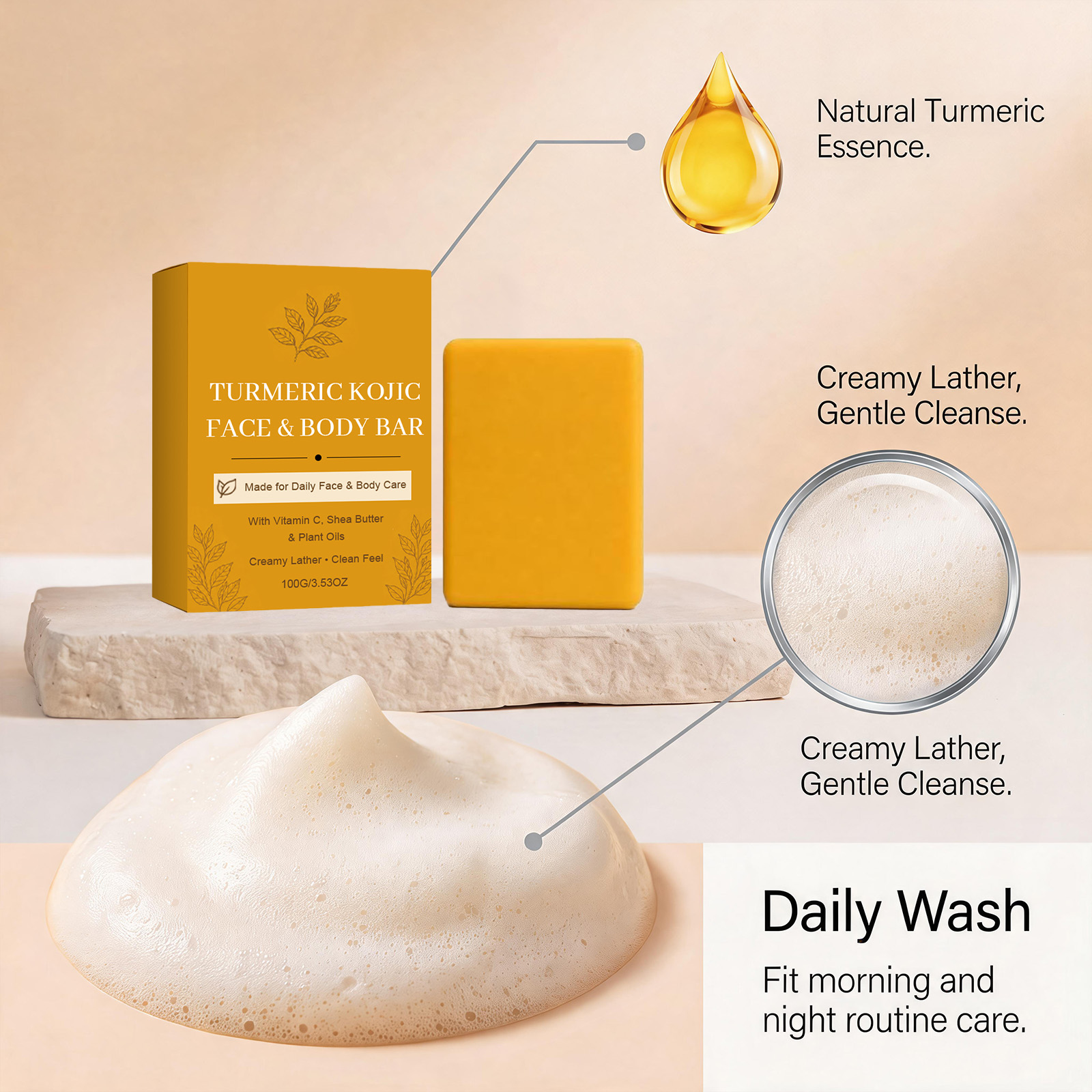 Zerdeçal Kojik Asit El Yapımı  - Kojic Acid Soap incelemesi ve fiyatı